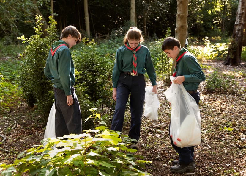 Natural waste management practices